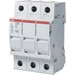 Houder voor cilindrische zekering System pro M compact ABB Componenten Zekeringhouder 3 polig, 32A Doorgebrande zekering indicatie LED 2CSM202063R1801